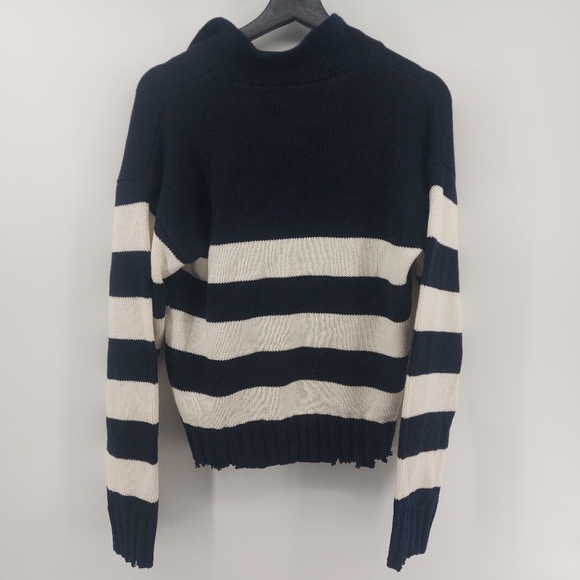 RTA distressed striped jumper sweater - Picture 10 of 12
